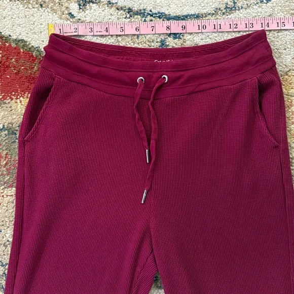 Calvin Klein Performance Waffle Knit Lounge Set - Picture 14 of 15